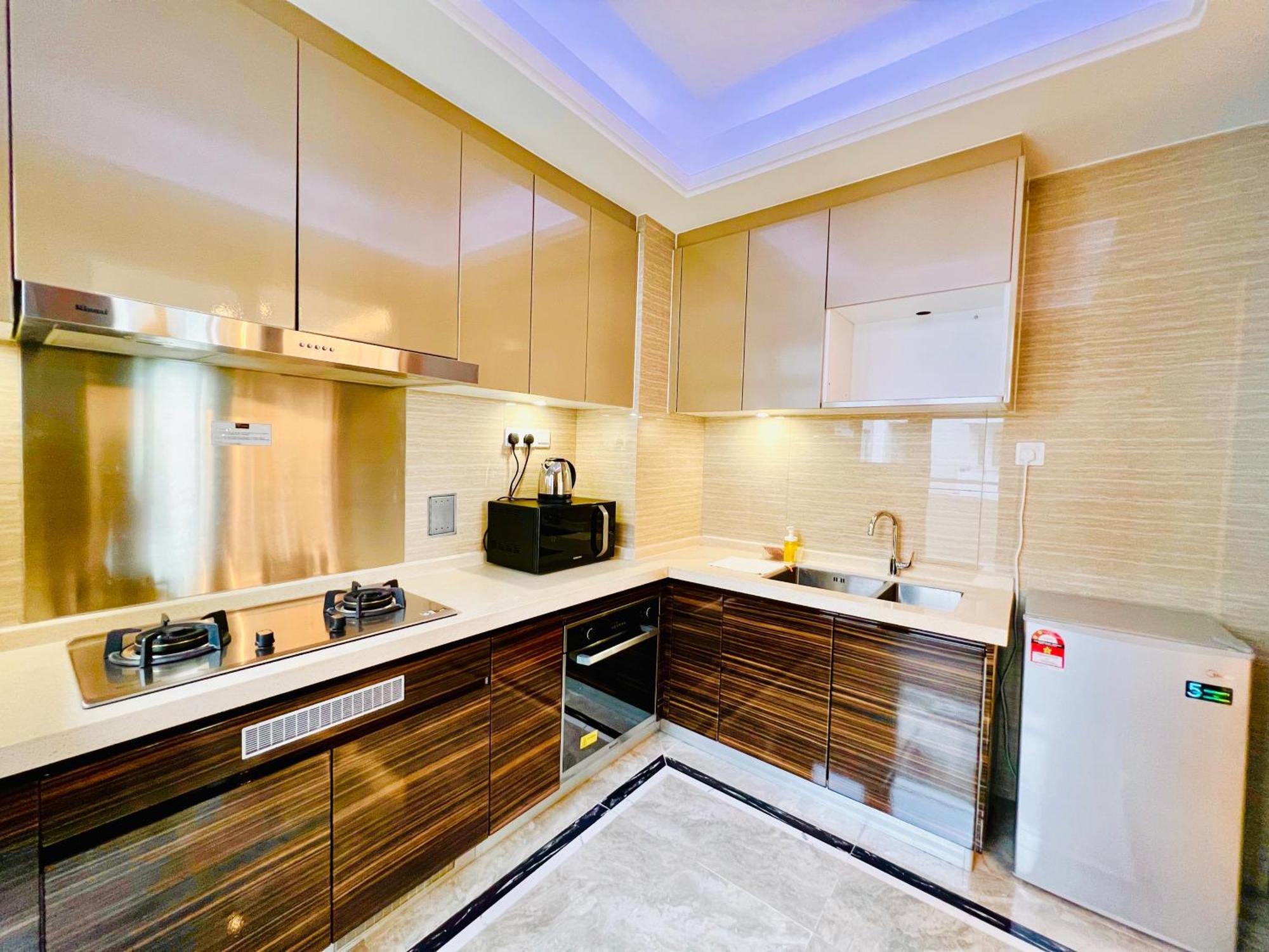 R&F Princess Cove By Homefort Suites Johor Bahru Rum bild